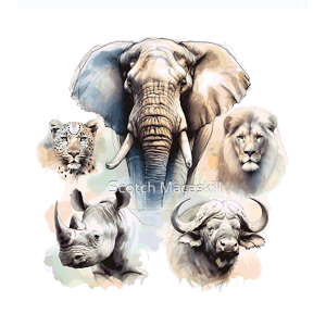 Wild Animal Cookie Cutters