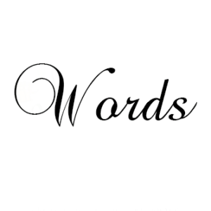 Words Cookie Cutters