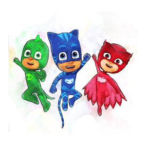 Night Hero Kids Cookie Cutters