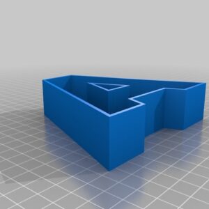 Stylish Letter Box with Lid | 1 Alphabet Storage Box – A