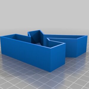 Stylish Letter Box with Lid | 1 Alphabet Storage Box – K