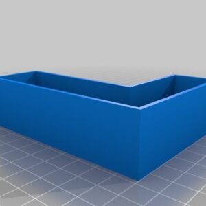 Stylish Letter Box with Lid | 1 Alphabet Storage Box – L