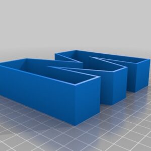 Stylish Letter Box with Lid | 1 Alphabet Storage Box – M