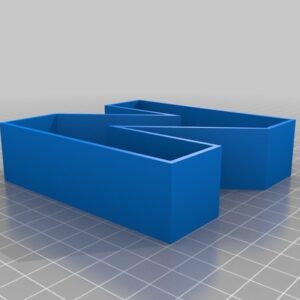 Stylish Letter Box with Lid | 1 Alphabet Storage Box – N