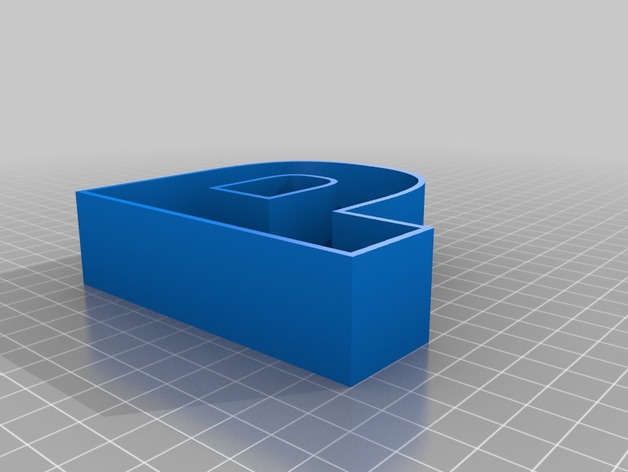alphabet letter storage box with lid