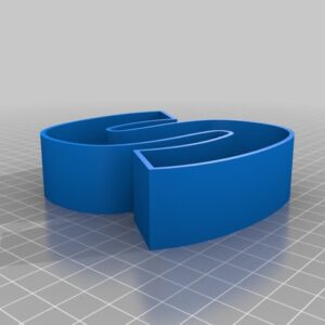 Stylish Letter Box with Lid | 1 Alphabet Storage Box – S