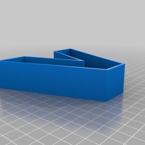 Stylish Letter Box with Lid | 1 Alphabet Storage Box – V