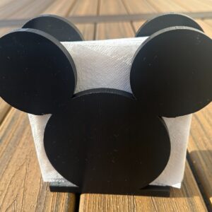 Mouse Napkin Holder | 1 Cute Mickey Style Table Napkin Organizer
