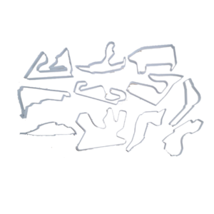 Formula 1 Racetracks Cookie Cutter Set