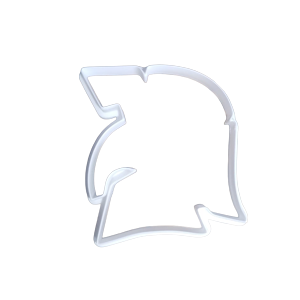 Armor of God Helmet Cookie Cutter | Helmet of Salvation Cutter | Christian Baking Tool
