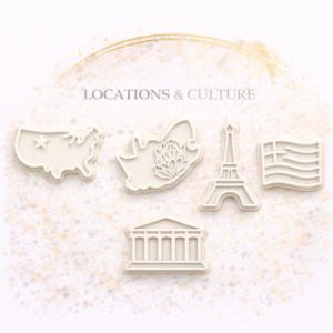 Locations and Culture Cookie Cutters