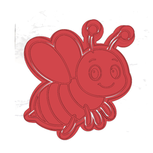 Bee with Wings Cookie Cutter