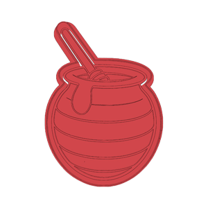 Sweet Honey Cookie Cutter