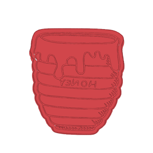 Honey Jar Cookie Cutter