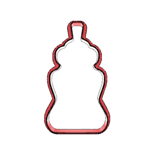 Baby Bottle Cookie Cutter