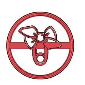 Baby Safety Pin Cookie Cutter