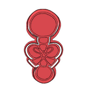 Baby Rattle Cookie Cutter