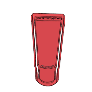 Cosmetic Tube Cookie Cutter