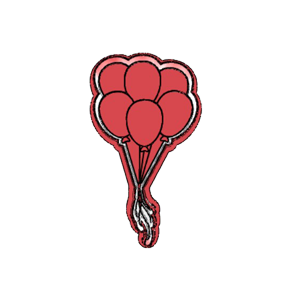 Balloon Cluster Cookie Cutter