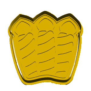 3 Cake Candles Cookie Cutter