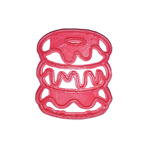 3 Donuts Cookie Cutter for Cookies