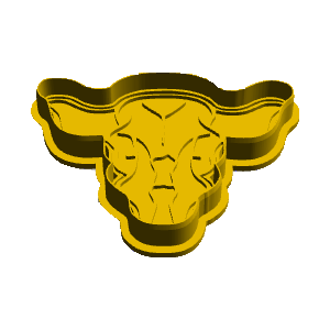 Bull Skull Cookie Cutter