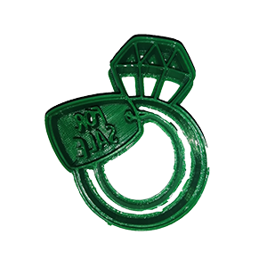 ?You Are Free? Divorce Ring Cookie Cutter