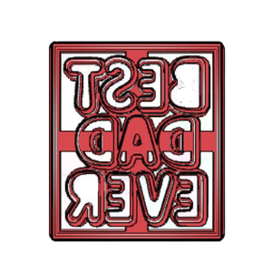 Best Dad Ever Square Cookie Cutter