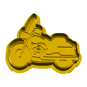 Motorcycle Cookie Cutter