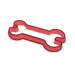 Spanner Cookie Cutter