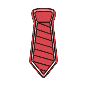 Neck Tie Cookie Cutter