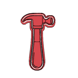 Hammer Cookie Cutter