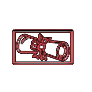 Diploma Frame Cookie Cutter