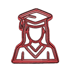 Female Graduate Portrait Cookie Cutter