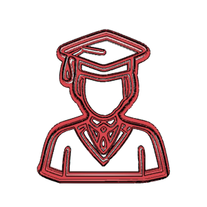 Male Graduate Portrait Cookie Cutter