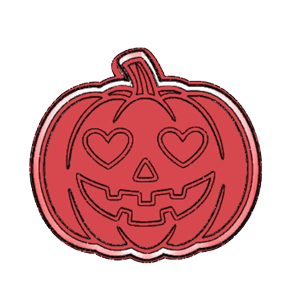 Heart Pumpkin Cookie Cutter