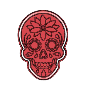 Sugar Skull Cookie Cutter