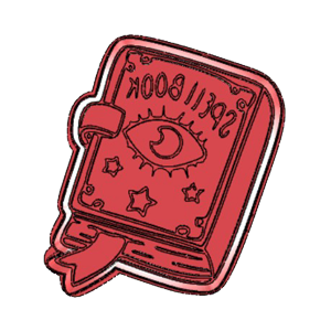 Spellbook Cookie Cutter