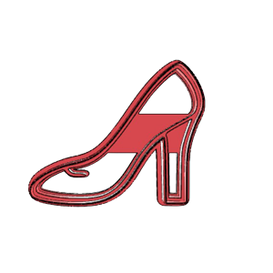 High Heel Shoe Cookie Cutter
