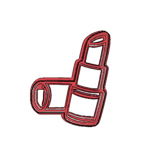 Lipstick Cookie Cutter