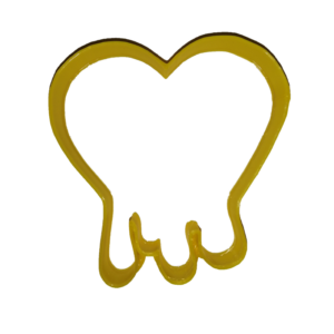 Bleeding Heart Cookie Cutter