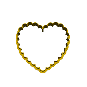 Heart Scallop Cookie Cutter