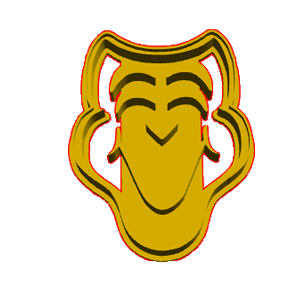 Mardi Gras Cookie Cutter