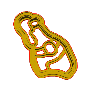 Champaigne Cookie Cutter