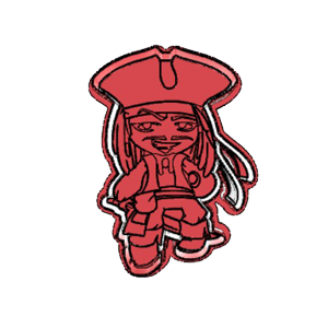 Pirate Cookie Cutter