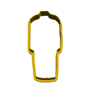 Groom Outline Cookie Cutter