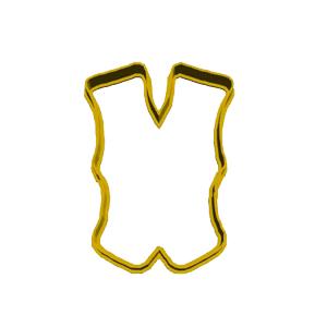 Waist Coat Cookie Cutter