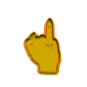 Ring Finger Cookie Cutter