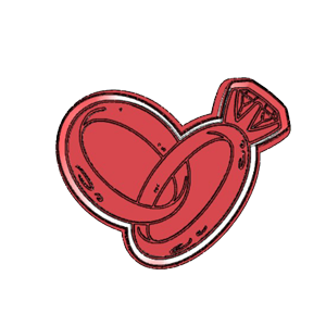 Interlocking Rings Cookie Cutter