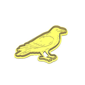 Raven Cookie Cutter